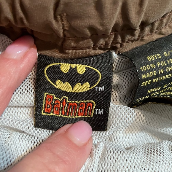 Boys SZ 6/7 Batman Swim Trunks bat camo - Picture 7 of 9